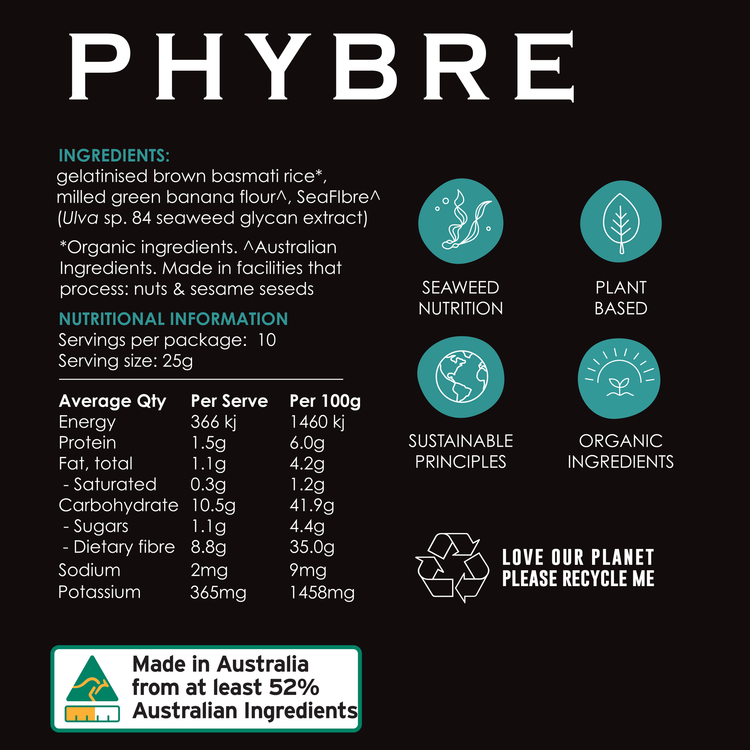 PHYBRE - with SeaFibre and Green Banana