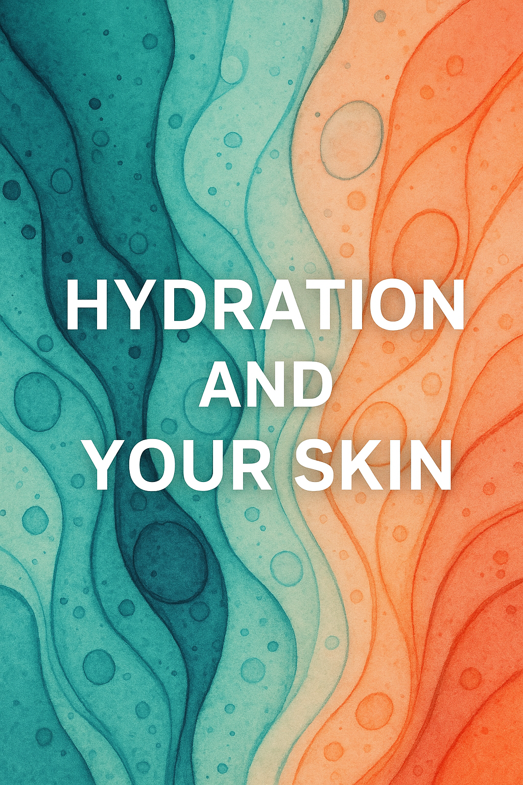hydration and skin with Pahyaluronic