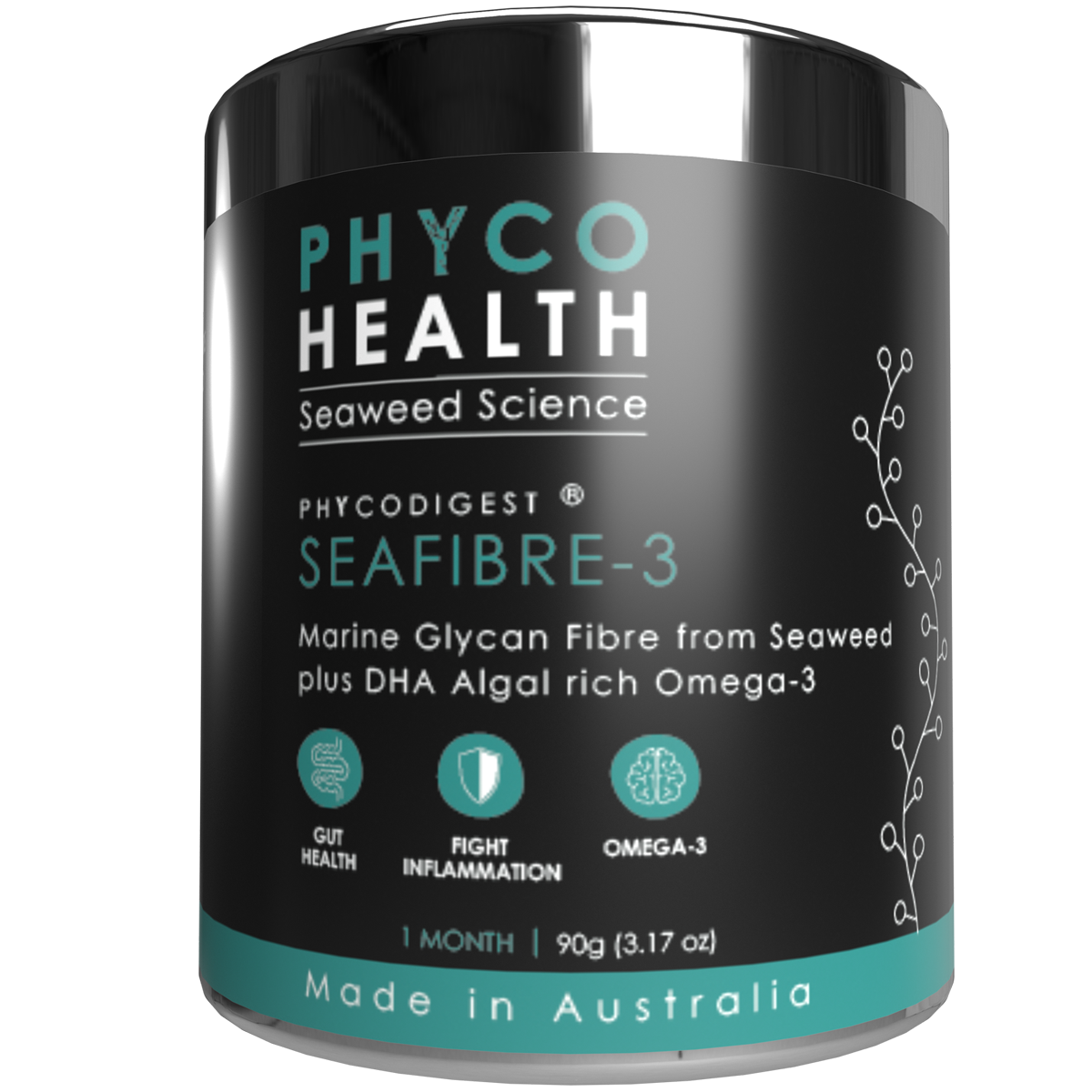 SEAFIBRE-3 Seaweed fibre and algal Omega-3