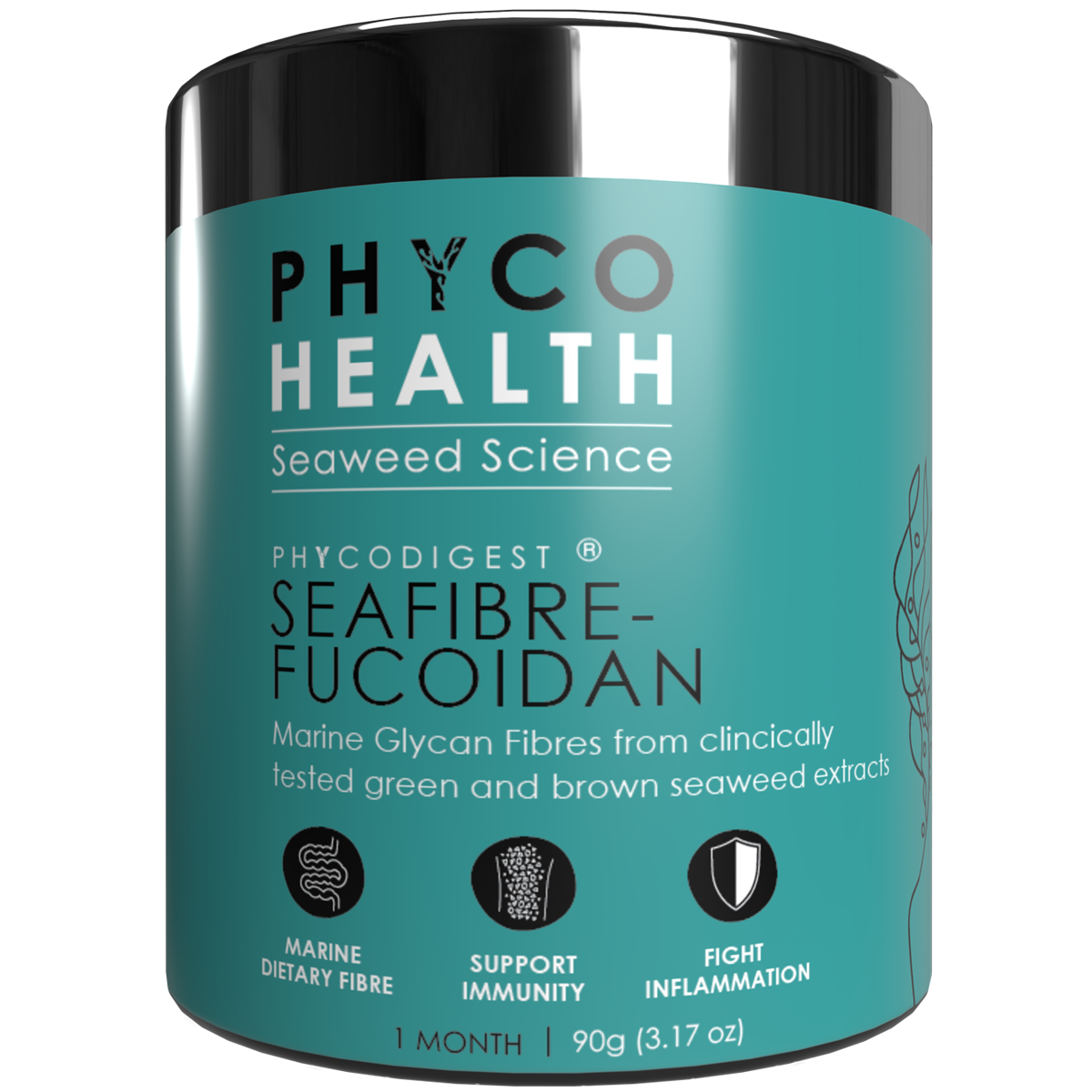 SEAFIBRE-FUCOIDAN super marine duo from Australian-grown seaweeds