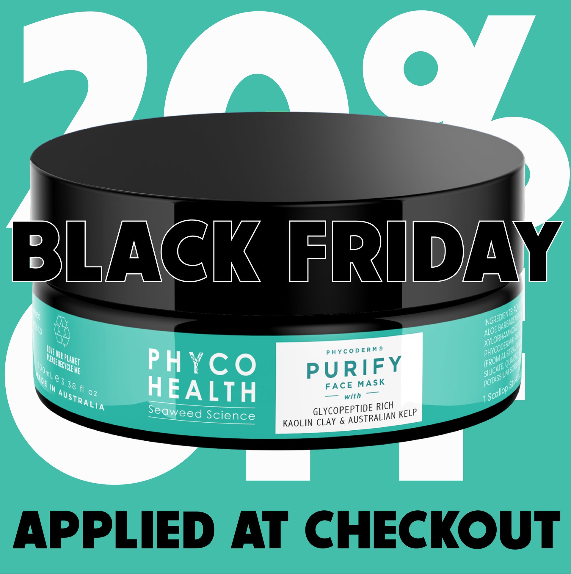 PURIFY Clay Mask with Seaweed Extract