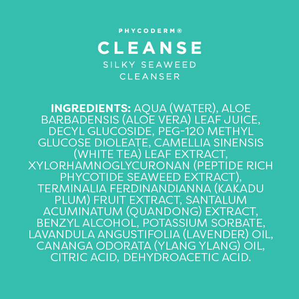 CLEANSE seaweed facial wash