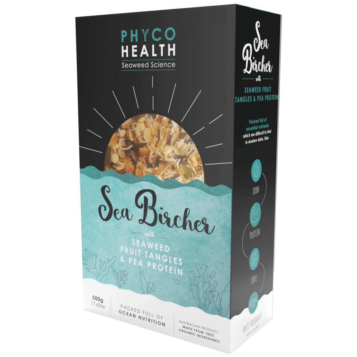 SEA BIRCHER seaweed bircher muesli