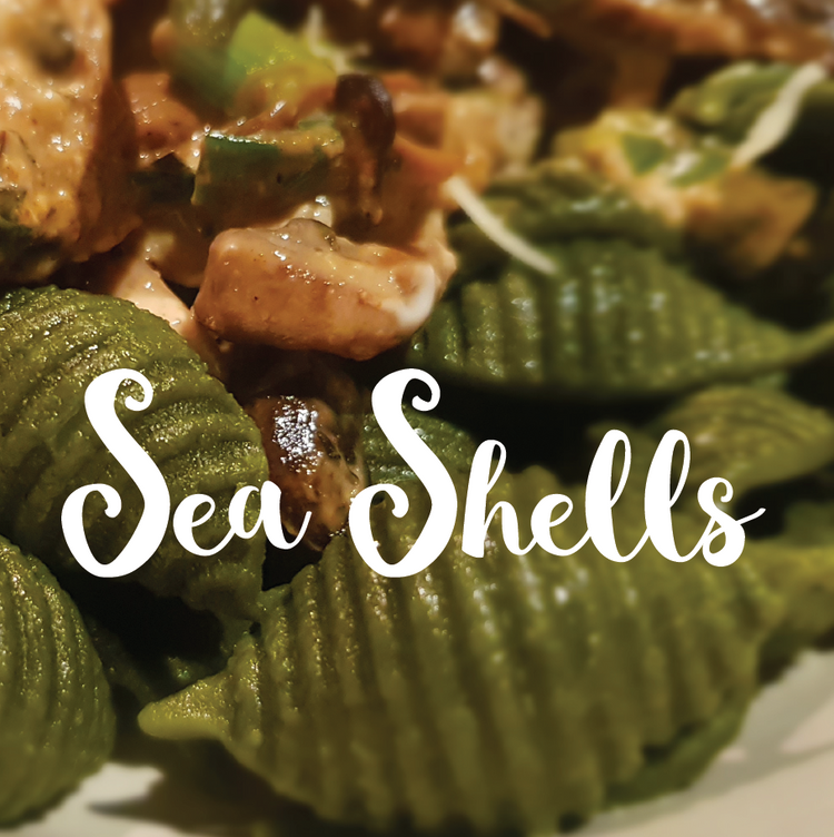 SEASHELLS seaweed pasta