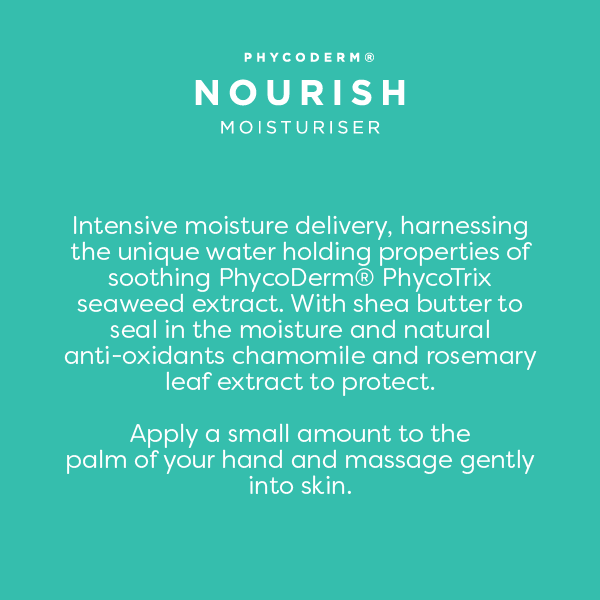 NOURISH daily moisturiser with seaweed extract