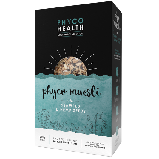 PHYCOMUESLI crunchy seaweed granola