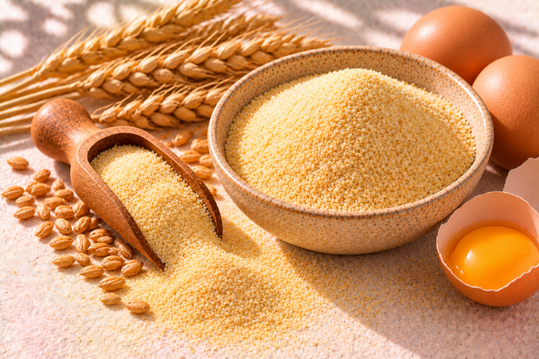 Australian Durum Wheat Semolina & Eggs