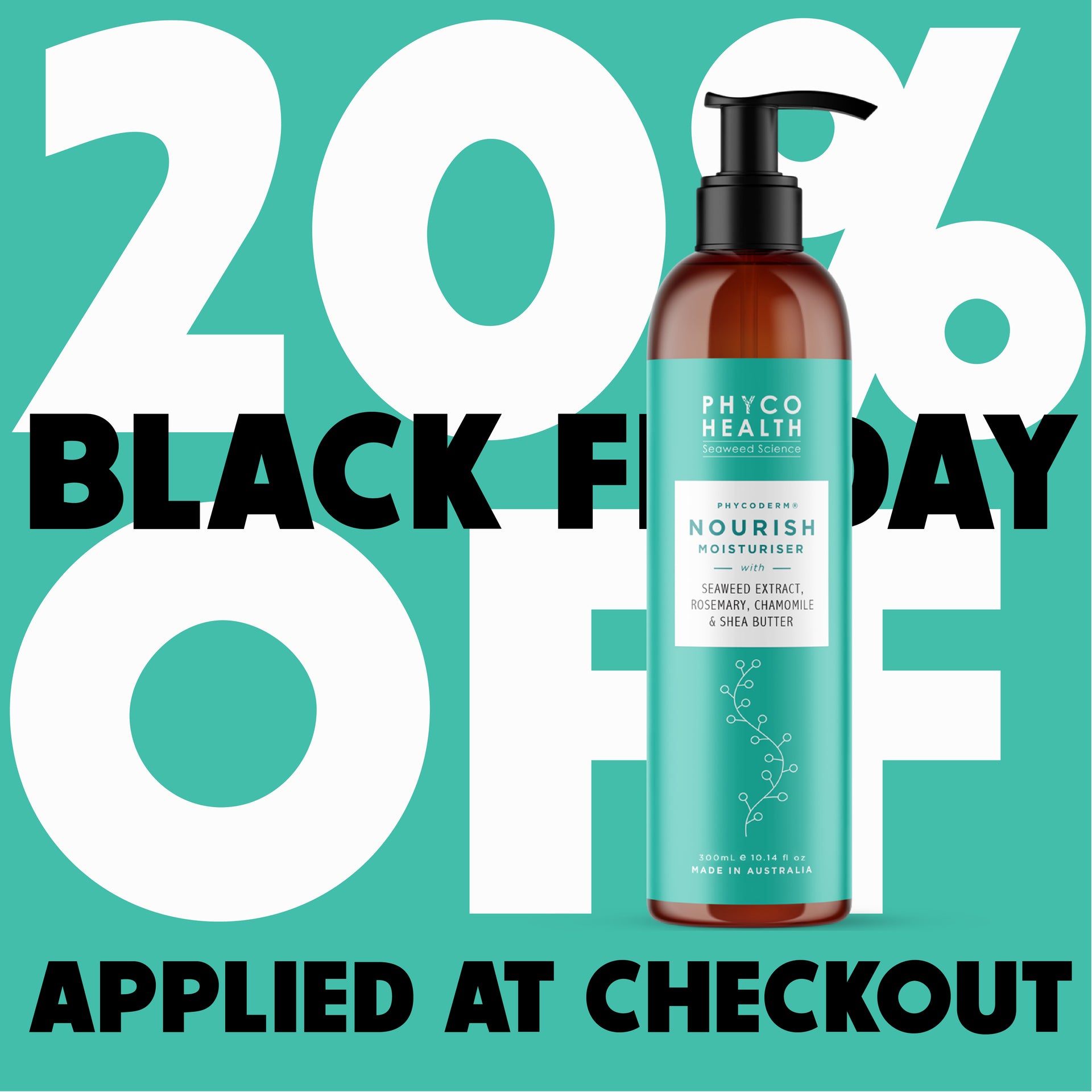 NOURISH Moisturiser with Seaweed Extract