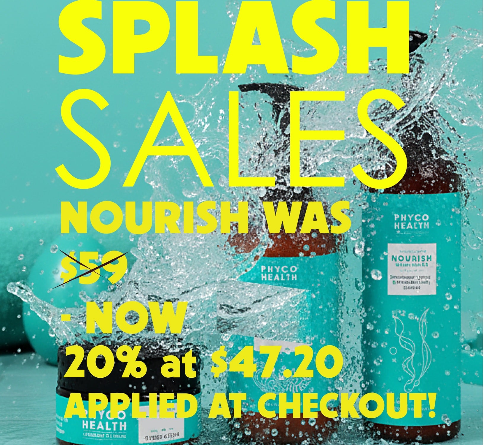 NOURISH Moisturiser with Seaweed Extract