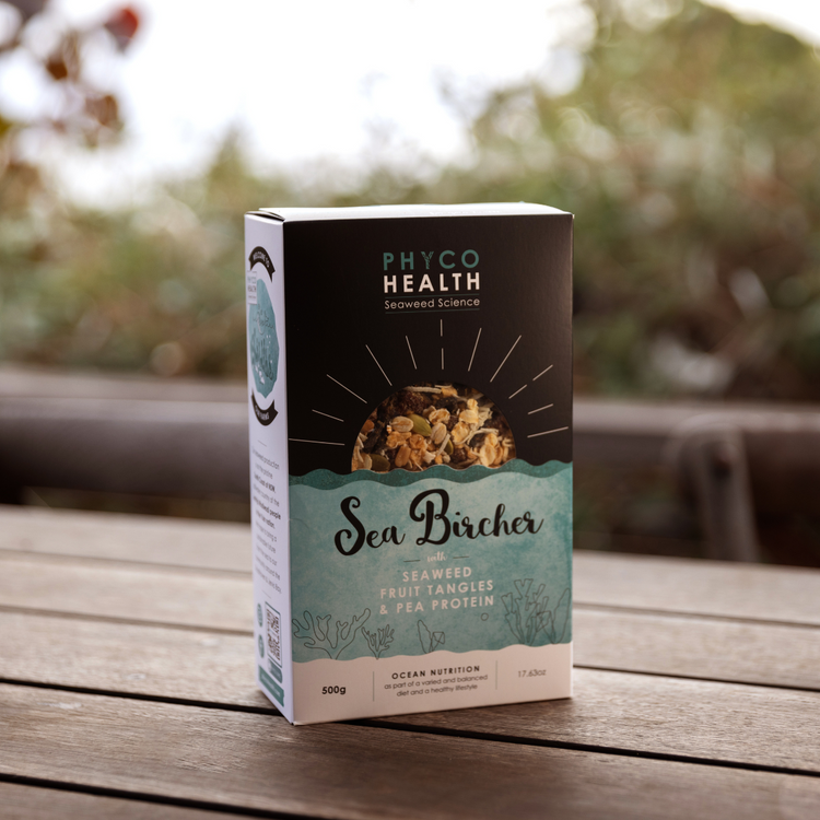 SEA BIRCHER seaweed bircher muesli