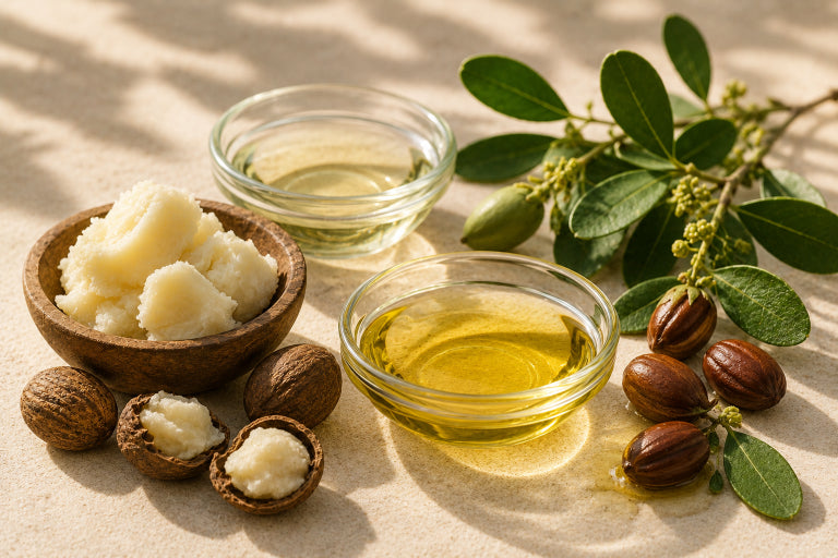 Shea Butter, Squalane & Jojoba Oil