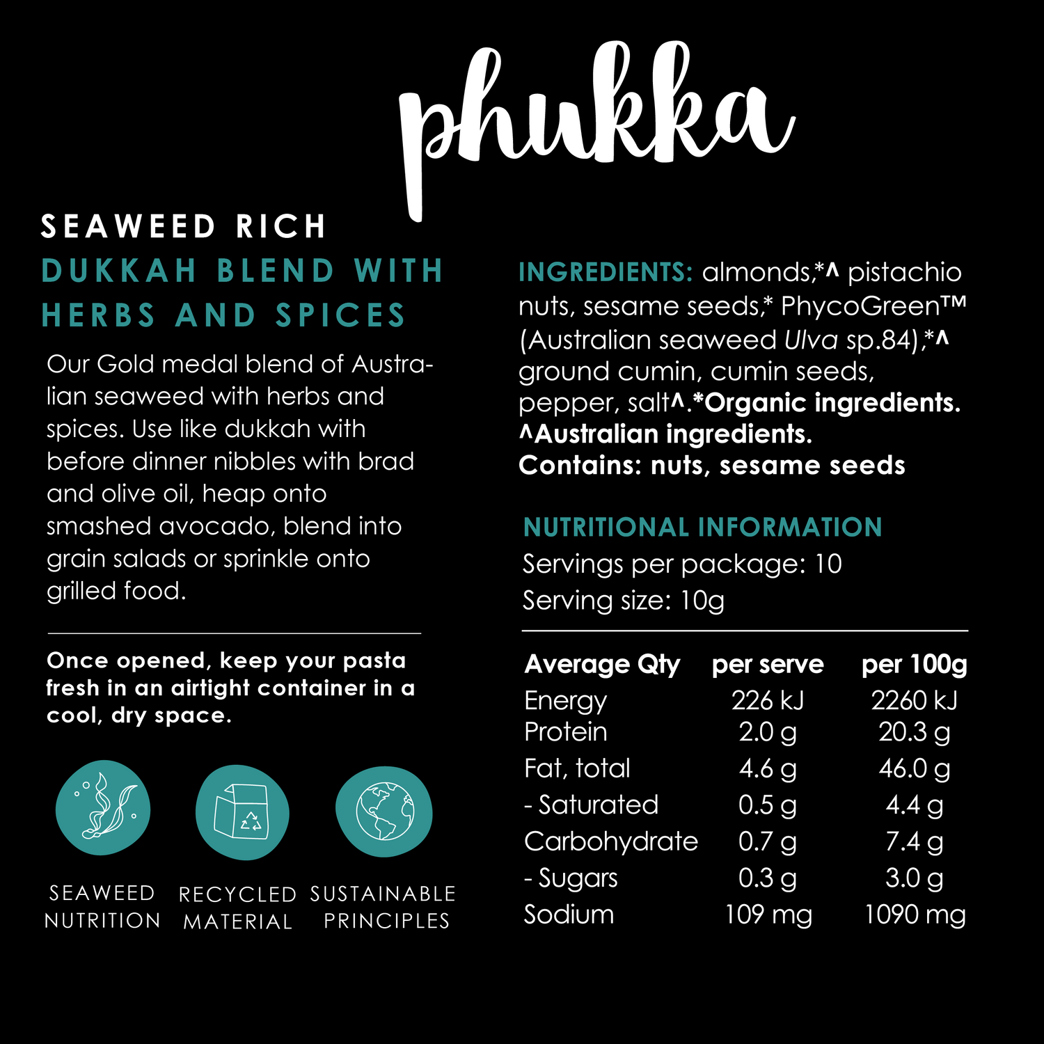 dry seaweed snack