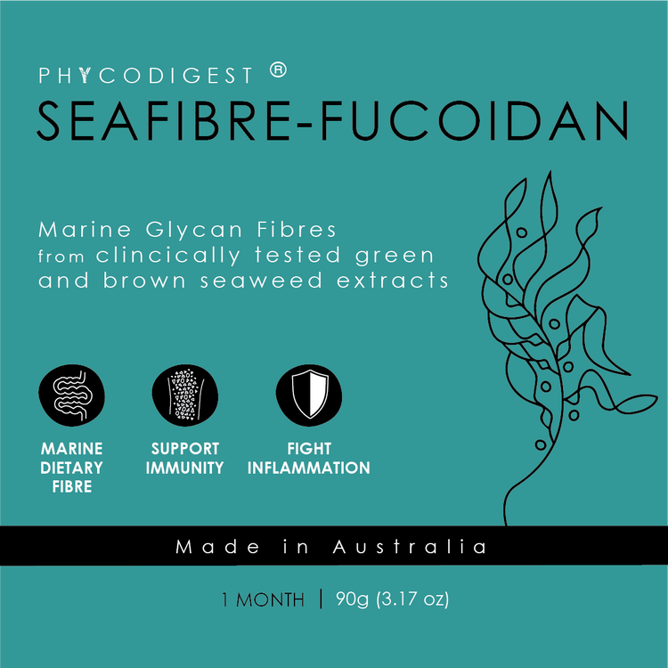 SEAFIBRE-FUCOIDAN super marine duo from Australian-grown seaweeds